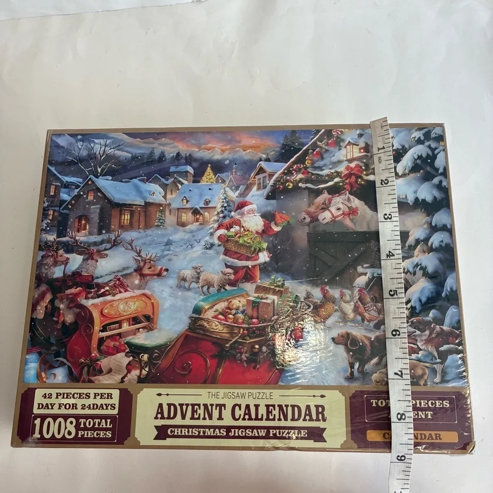 The Jigsaw Puzzle Christmas Advent Calendar 1008 pieces
